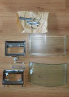 2 x Wandleuchten aus gebogenen Glas 17 x 29cm Nordrhein-Westfalen - Wiehl Vorschau