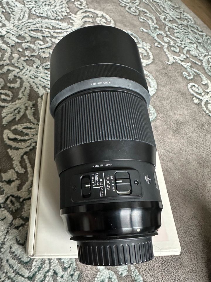 Sigma 135mm F1.8 DG for Canon in Aschaffenburg