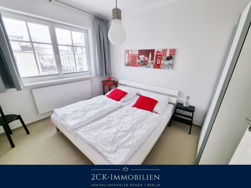 Exklusive 3 Zimmer Eigentumswohnung nahe Seebrücke und Wilhelmstraße im Ostseebad Sellin! Süd-Balkon! in Sellin