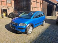 Blauer Sparflitzer Audi A2 TDi 90 PS m. AHK, komplett aus Alu Niedersachsen - Burgdorf Vorschau