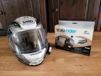 Motorradhelm von SHOEI mit Headset Größe L 59 - 60 Hessen - Habichtswald Vorschau