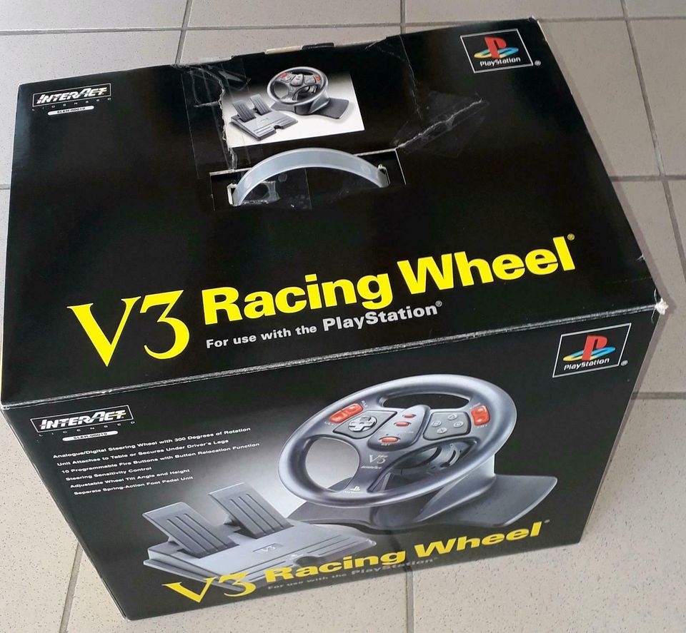 Playstation V3 Racing Wheel in Harxheim