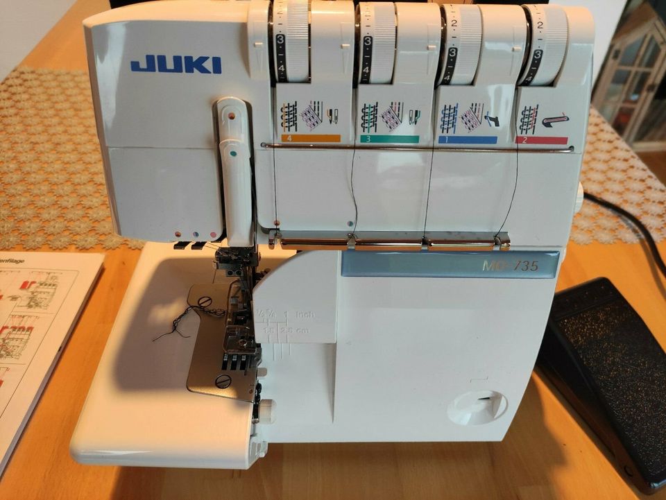 JUKI MO 735 Nähmaschine Overlock- und Coverstich Maschine in Trier