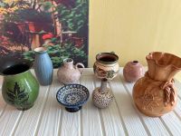 Alte Vasen Ton Handarbeit handgetöpfert Schale Krug antik Sachsen - Crimmitschau Vorschau