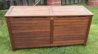 Auflagenbox / Gartenbox / Kissenbox / Truhe - aus Hartholz Aachen - Verlautenheide Vorschau