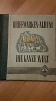 Briefmarkenalbum Leuchtturm Ausgabe 1958 "die ganze Welt" Hessen - Darmstadt Vorschau