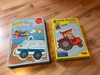 Erste Puzzle 2 Boxen Haba Fahrzeuge Traktor Feuerwehr etc Thüringen - Schimberg Vorschau