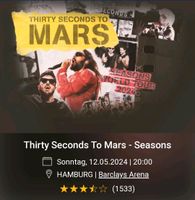 2x Thirty Seconds to Mars / Hamburg 12.05.24 Schleswig-Holstein - Reinbek Vorschau
