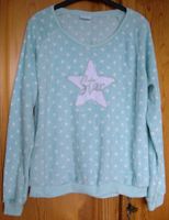 hellblau Flausch Schlafanzug Oberteil Pullover Stern Infinity XL Nordrhein-Westfalen - Castrop-Rauxel Vorschau