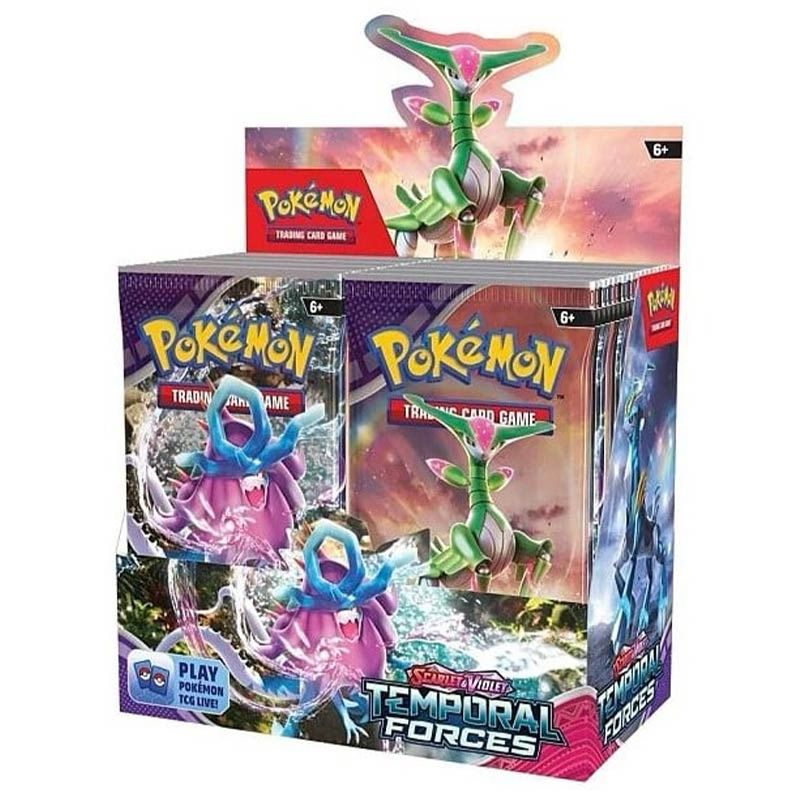 Pokémon Scarlet & Violet Temporal Forces Display – EN Pokemon in Gladbeck