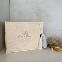 Erinnerungsbox, Babygeschenk, Holzbox, Hochzeitsgeschenk Hessen - Babenhausen Vorschau