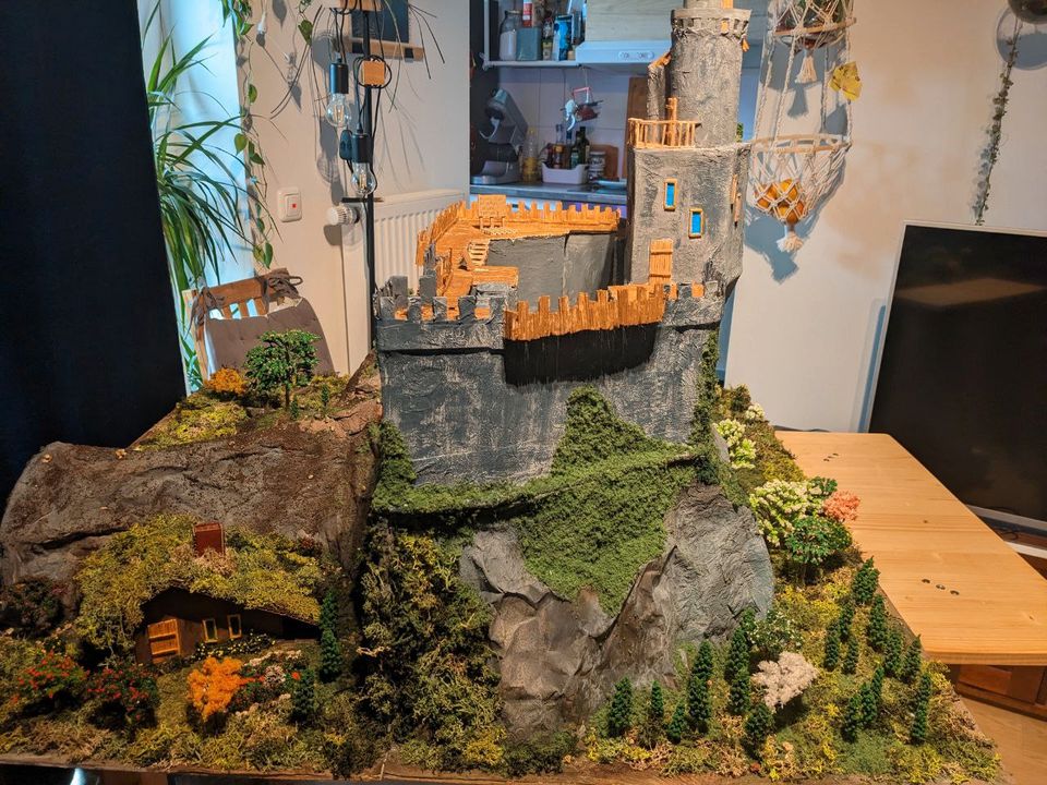 Fantasy Schloss Miniatur 1:72 in Hamburg