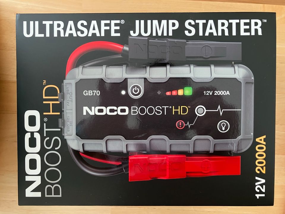 Noco Starthilfe Batterie Boost Jumper Powerbank in München