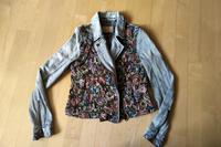 außergewöhnliche Jeansjacke mit Blumen (wie Gobeline) Sachsen - Zwickau Vorschau