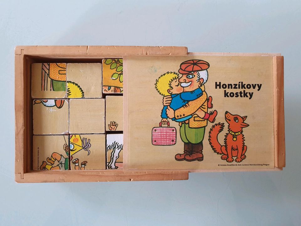 6 x Holzpuzzle Steckspiele RAVENSBURGER GOKI Holzspielzeug HOLZ in Landshut