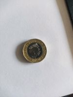 SELTEN! One Pound Münze mit Queen Elizabeth von 2017 Nordrhein-Westfalen - Warstein Vorschau