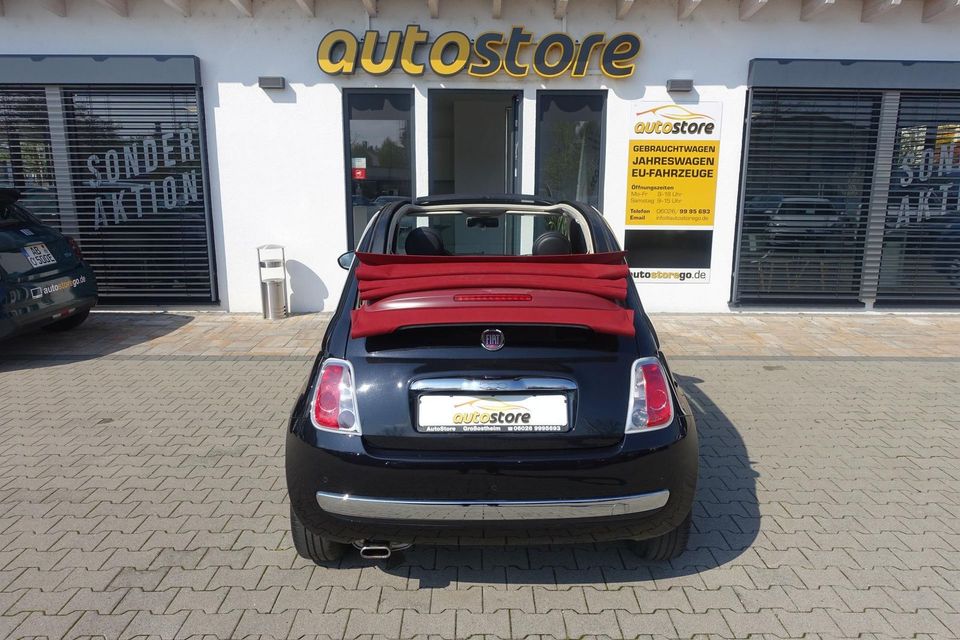 Fiat 500C 1.2 Lounge *Klimaauto., Einparkhilfe hinten in Großostheim