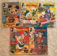 Mickey Maus Hefte 1992 Nr 27, 29,31,37,36 Berlin - Biesdorf Vorschau