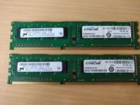 Crucial 2x2GB DDR3 CT25664BA1339.8FD Baden-Württemberg - Besigheim Vorschau