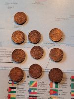 Münzen 1 pfennig 1948 1949 Bank Deutscher Länder 10 stück Thüringen - Hildburghausen Vorschau