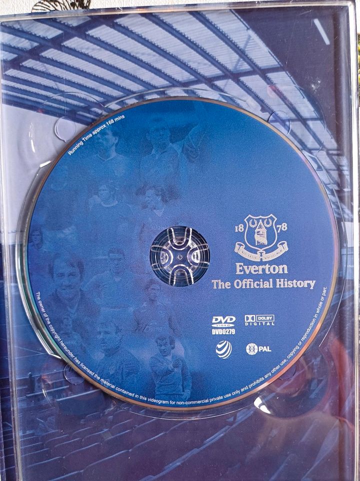 Everton the official history DVD in Meitingen