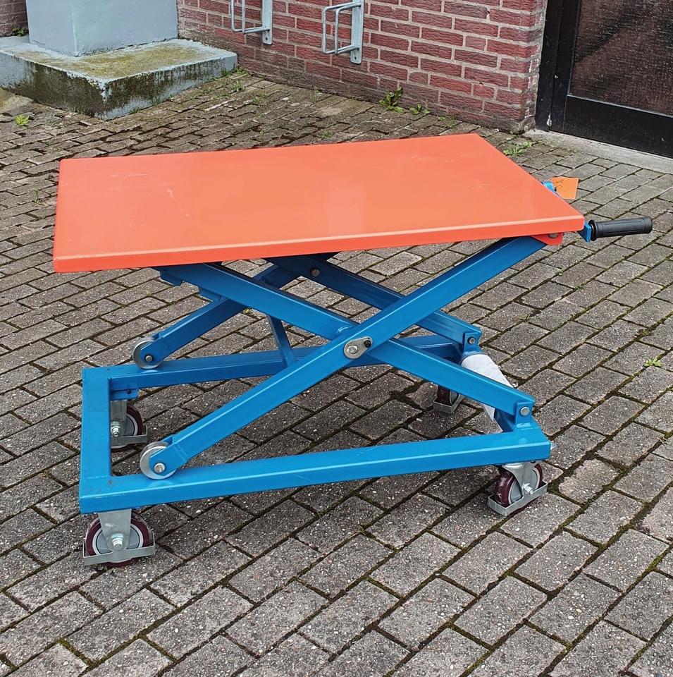 -57% 350Kg Scheren- Hubtischwagen Handkurbel Spindelhubtischwagen in Xanten