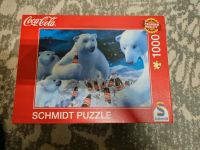 Schmidt Puzzle Coca Cola Eisbären 1000 Teile Nordrhein-Westfalen - Hamminkeln Vorschau
