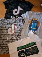 SommerSachen Shirts Junge TikTok Minecraft Gr. 146/152 Nordrhein-Westfalen - Königswinter Vorschau