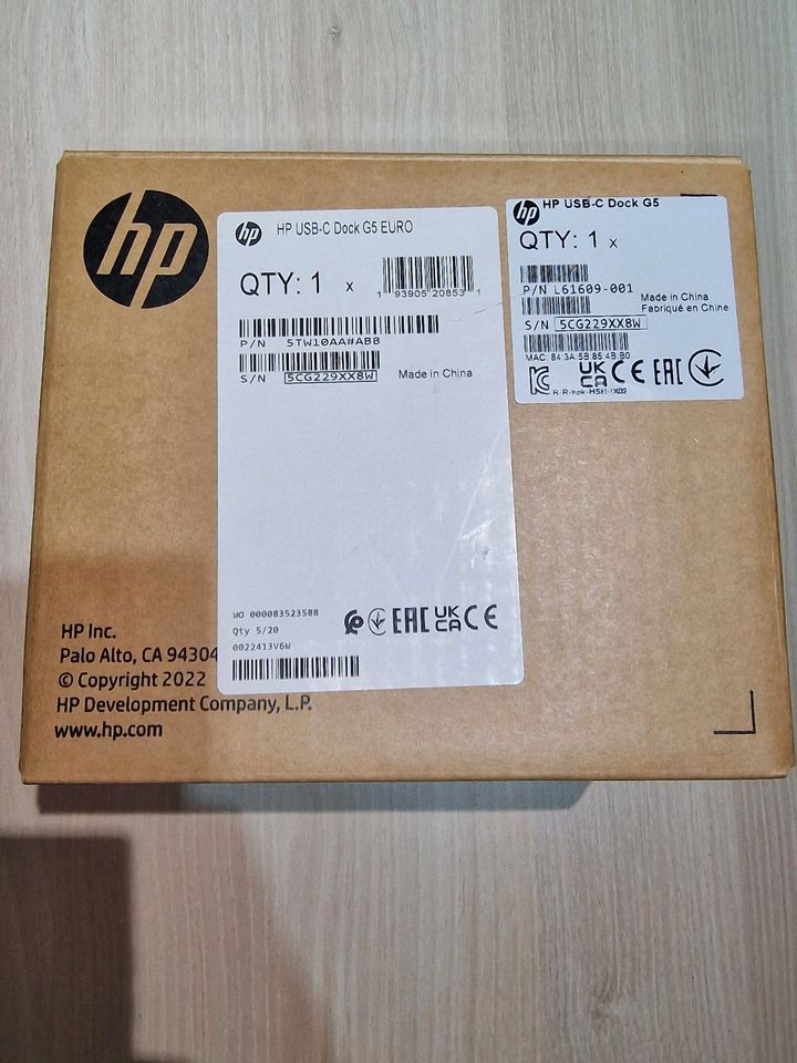 HP USB-C Dock ,Dockingstation Universal in Hamm (Sieg)
