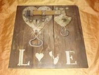 Leinwand Bild Motiv Love Liebe 3 D Optik 50 x 50 cm Verlobung Bayern - Fürth Vorschau