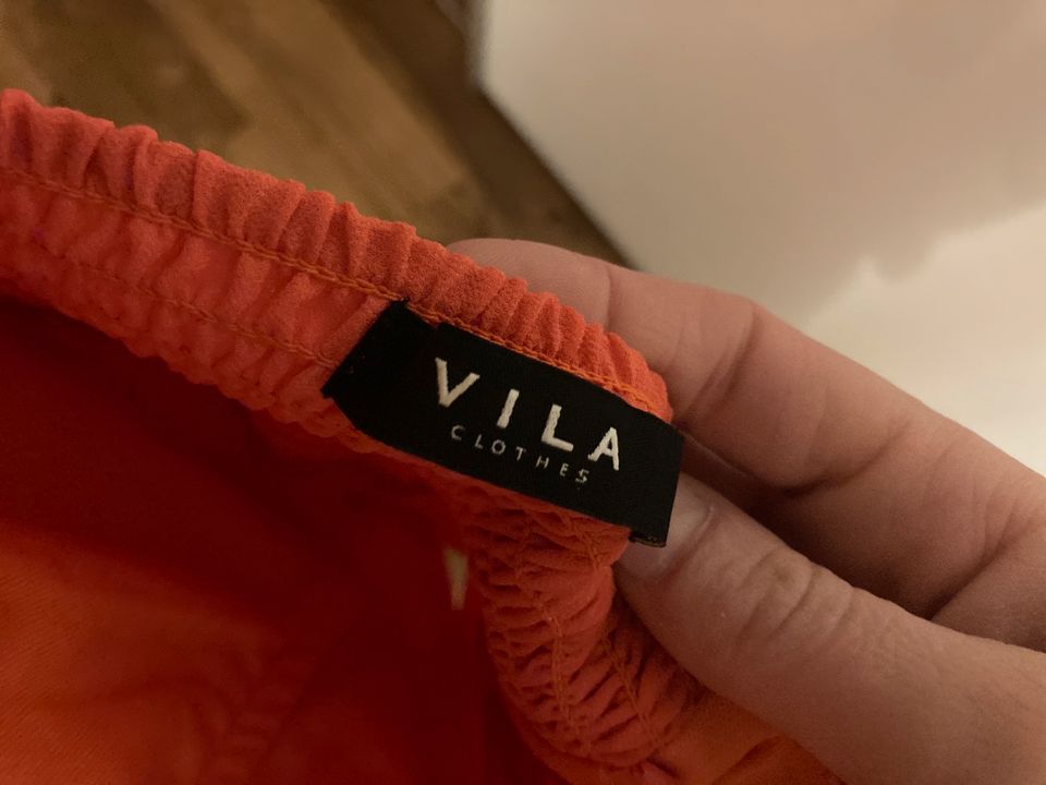 Orangenes Kleid S Vila (mit herausnehmbaren Trägern) in Dülmen