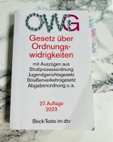 OWiG - 27. Auflage 2023 - StPO/ StVG -Ordnungswidrigkeiten Gesetz Duisburg - Rumeln-Kaldenhausen Vorschau