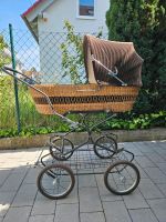 Vintage Kinderwagen mit Korb und Kord Baden-Württemberg - Karlsruhe Vorschau