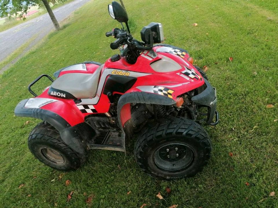 Quad Aeon Cobra 125 RS 125ccm Straßenzulassung in Malsfeld