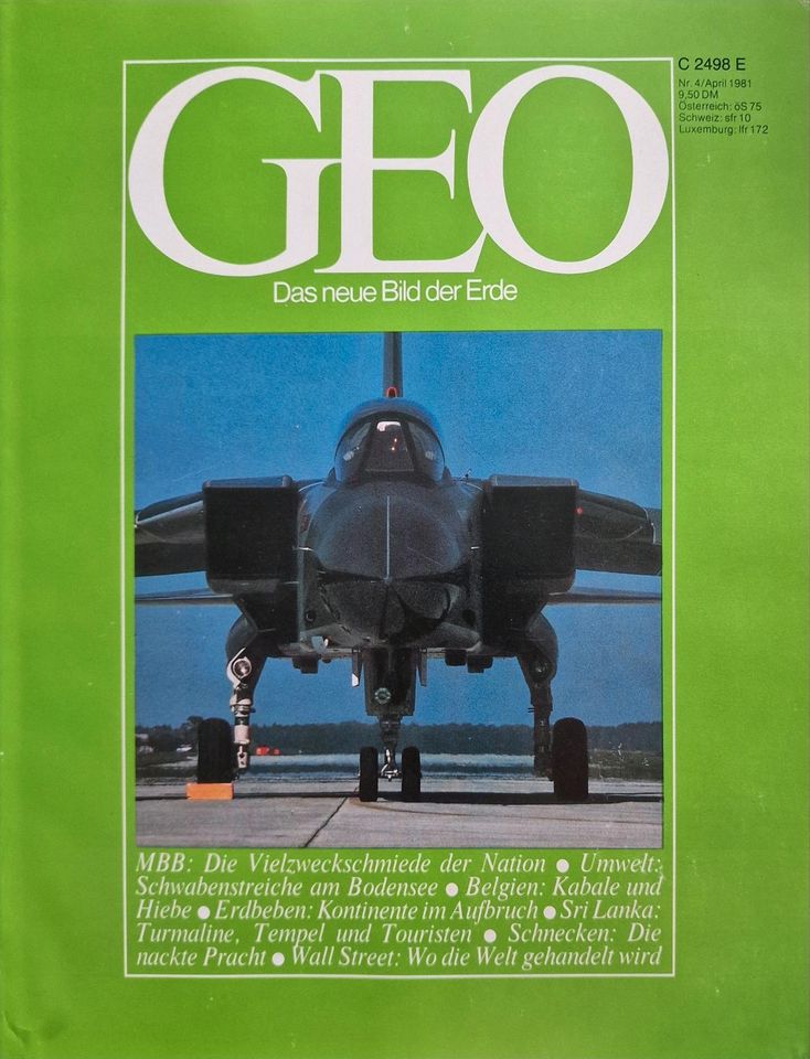 Magazin GEO  Jahr 1981 / Dez sind 2 Ausgaben Hefte / Bücher in Berlin