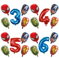 NEU Marvel Superhelden Avengers Set Luftballon Geburtstag Deko Niedersachsen - Scheden Vorschau