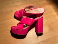 Unisa - High Heel Clogs in Barbie Pink Gr. 39 Hessen - Hofheim am Taunus Vorschau
