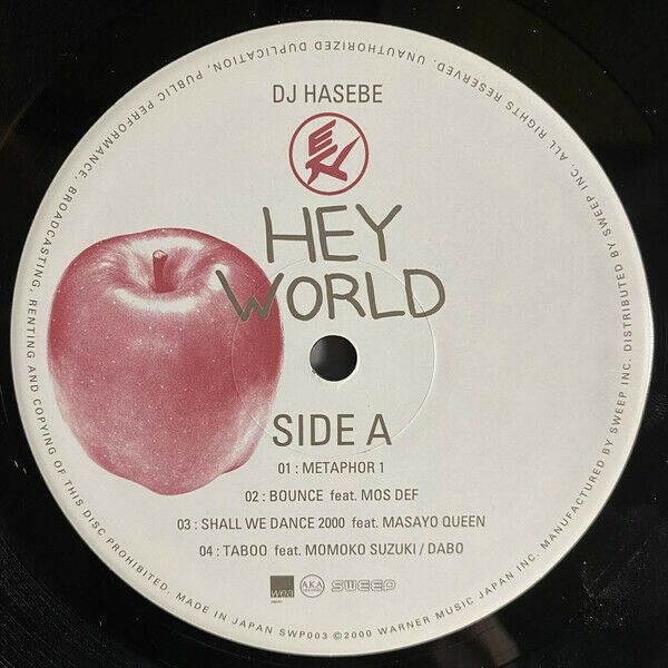 DJ Hasebe – Hey World 2 LP Vinyl Album in München