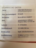 E Roller Pusa 45 Nordrhein-Westfalen - Neuss Vorschau