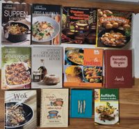 12 Kochbücher über Suppen,Wok,Fisch,Indien,Eintopf Bayern - Mindelstetten Vorschau