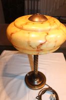 Art Deco Vintage Tisch Lampe Vintage Opalglas Marmoriert Niedersachsen - Seelze Vorschau
