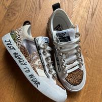 Emanuelle Vee Italy Sneaker 39 Glitzer Strass bunt Niedersachsen - Stelle Vorschau