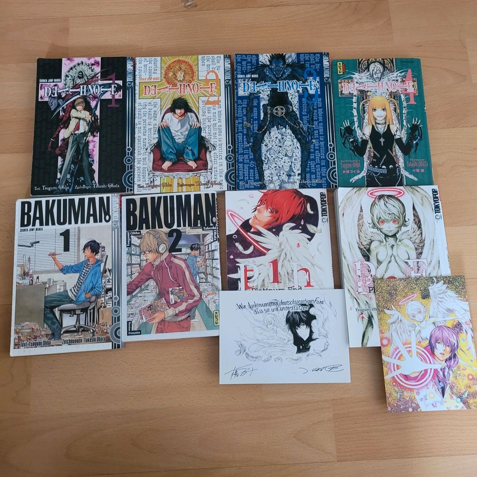Death Note Bakuman Platinum End Manga Sammlung Auflösung Verkauf in Rietberg
