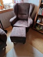 Verkaufe 2 Sofa mit Sessel und Fussteil kaum gebraucht Nordrhein-Westfalen - Augustdorf Vorschau
