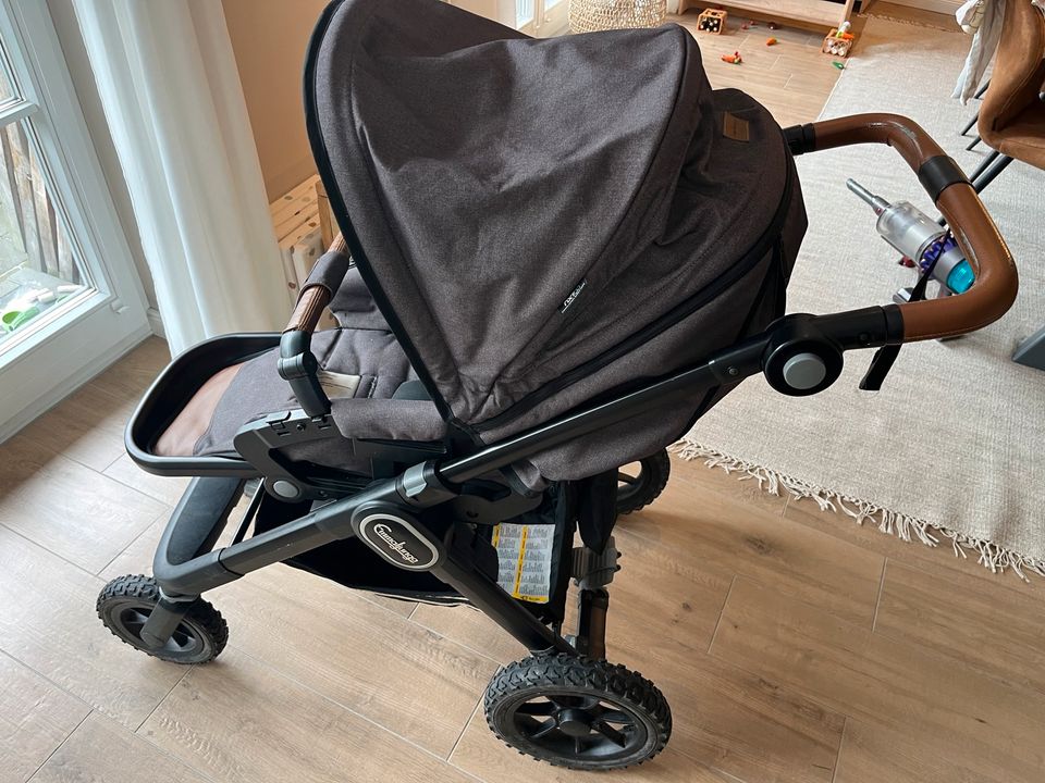 Emmaljunga NXT90F Kinderwagen Outdoor Timber in Achterwehr