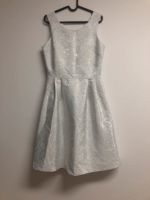 Abendkleid Kleid Silber weiß 40 Luxe Nordrhein-Westfalen - Troisdorf Vorschau