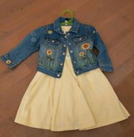 Kleid gelb 92 Brautmädchen Blumenmädchen Sommerkleid Jeansjacke S Bayern - Nordendorf Vorschau