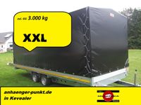 PKW XXL Anhänger Hochlader 3000kg 6,06 x 2,20 x 2,20 m LKW Plane Nordrhein-Westfalen - Kevelaer Vorschau