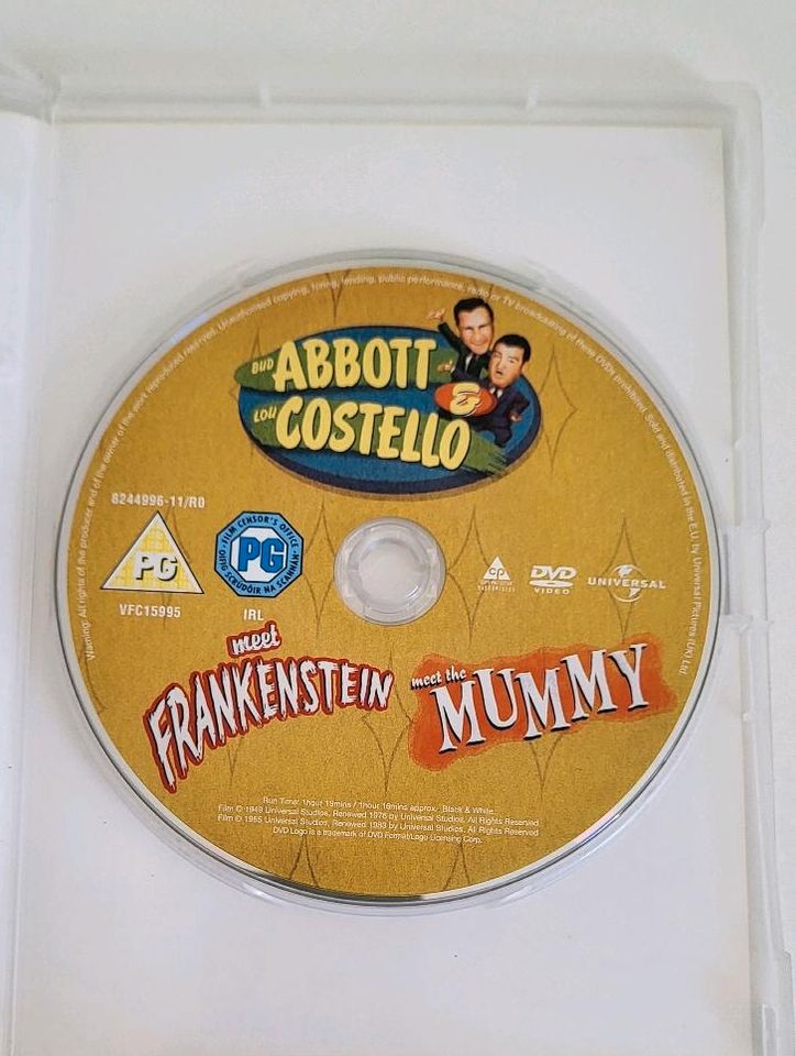 Abbott and Costello Meet Frankenstein / Meet The Mummy DVD Filme in Berlin