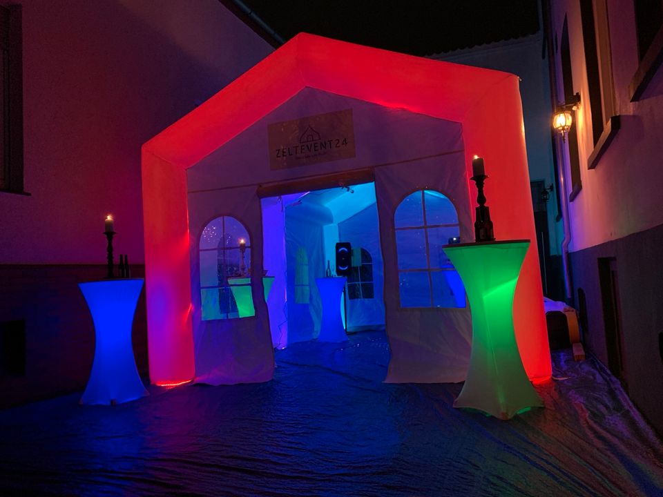 LED-Partyzelte/ Eventzelte/ Partyzelt mieten/verleih in Georgsmarienhütte
